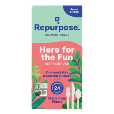 CUTLERY, ASSORTED UTENSILS (COMPOSTABLE) REPURPOSE 20/24CT (cropped candidate)