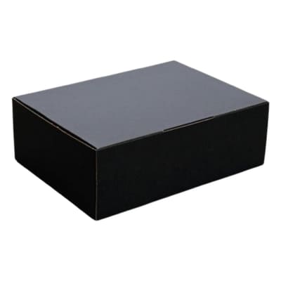 GIFT BOX, COLORED MAILERS BLACK 12X12X6 25/1CT (cropped candidate)