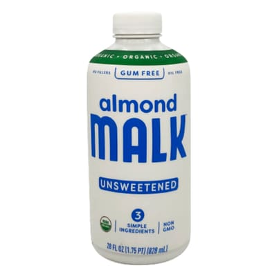 ALMND MILK, MALK UNSWEETENED BTL 6/28OZ (cropped candidate)