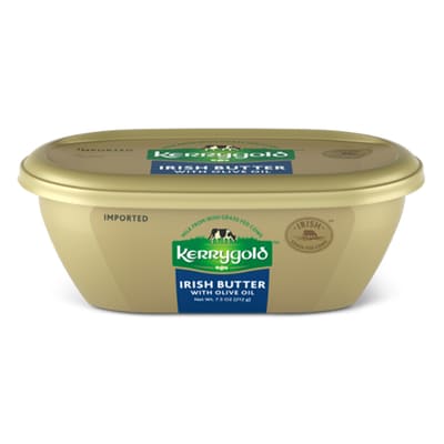 BUTTER, OLIVE OIL IRISH BLEND WITH TUB KERRYGOLD 12/212G (cropped candidate)