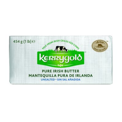 BUTTER, LACTIC UNSALTED FOIL KERRYGOLD 30/454G