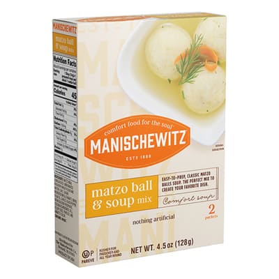 SOUP, MIX MATZO BALL MANISCHEWITZ 12/4.5OZ