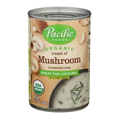 SOUP, MUSHROOM CREAMY ORGANIC PACIFIC FO 12/10.5OZ