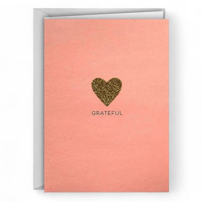 STATIONARY, CARD GRATEFUL HEART HALLMARK 20/1CT
