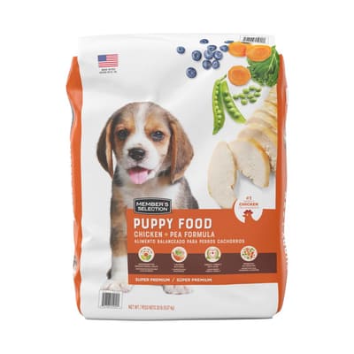 Selection Puppy Food Chicken and Peas Flavor 9.07 kg / 320 oz