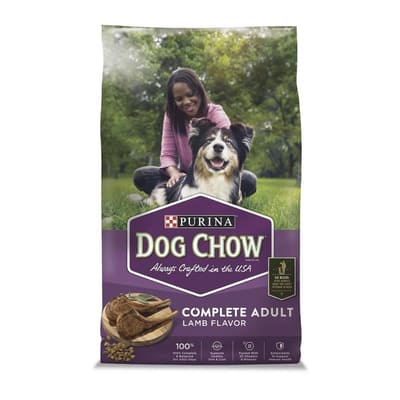 Purina Dog Chow Lamb-flavor Adult Dog Food 20 kg / 44 lb