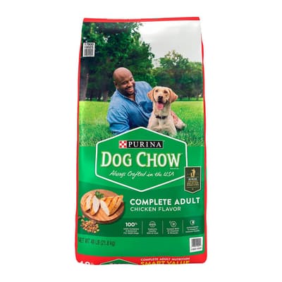 Purina Dog Chow 100% Complete Nutrition Dog Food 21.7 kg / 48 lb