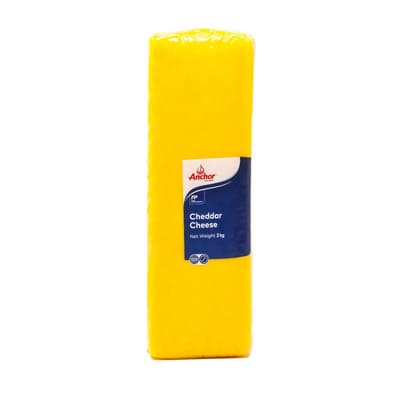 Anchor Cheddar Cheese 2 kg / 4.4 lb