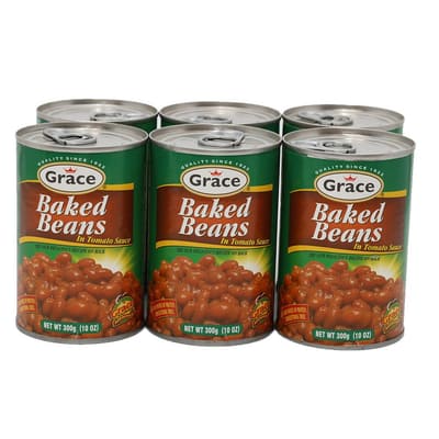 Grace Baked Beans 6 Units / 300 g / 10 oz