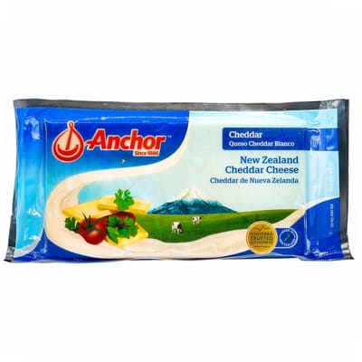 Anchor White Cheddar Cheese 1 kg / 2.20 lb