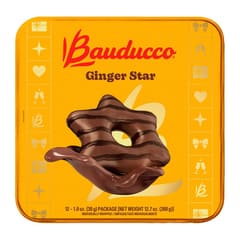 Bauducco Chocolate-Covered Ginger Cookies 340 g / 12 oz