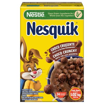 Nesquik Chocolate-flavored Corn and Whole Wheat Cereal 1.02 kg / 35.9 oz