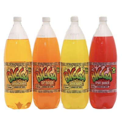 Bigga Assorted Sodas 4 Units / 2 L