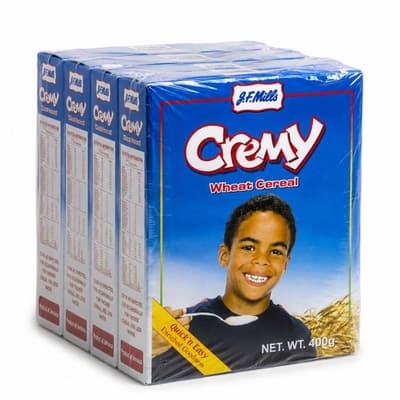 JF Mills Creamy Wheat Cereal 4 Units / 400 g