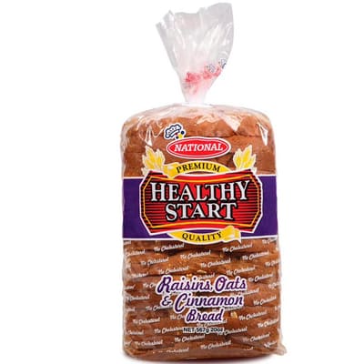 National Raisin Oat, Cinnamon Bread 567 g