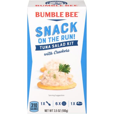 Bumble Bee Tuna Salad Snack 6 Units / 100 g / 3.5 oz