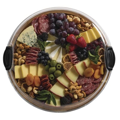 Farberware Rotating Tray with Lid for Food Transport