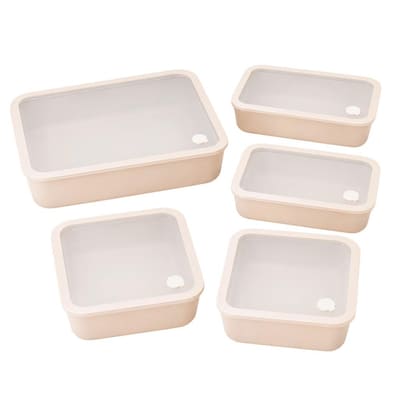 Just Cook Food Storage Container Set with Cover 10 Pieces