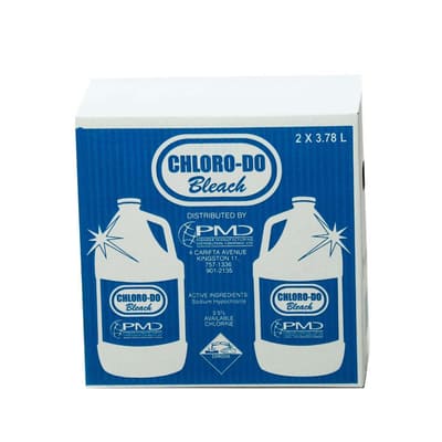 Chlorodo Bleach Hypochlorite 3.5% 2 Units / 3.78 L / 1 gal