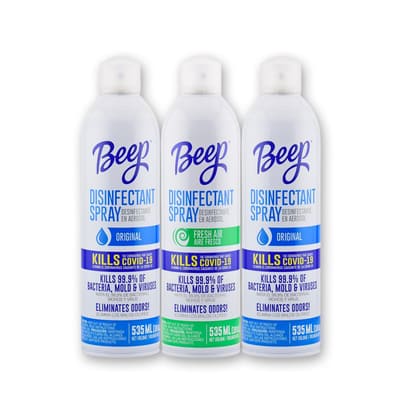 Beep Assorted Aroma Disinfectant Spray 3 Units / 535 mL