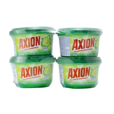 Axion Dishwashing Paste 4 Units / 425 g / 15 oz