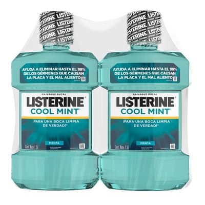 Listerine Cool Mint Mouthwash 2 Units / 1.5 L